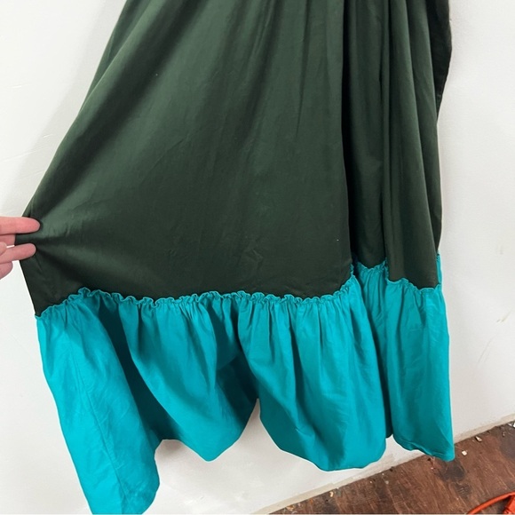 Geisha Designs x Anthropologie Cut Out Tiered Color Block Dress - Picture 12 of 14